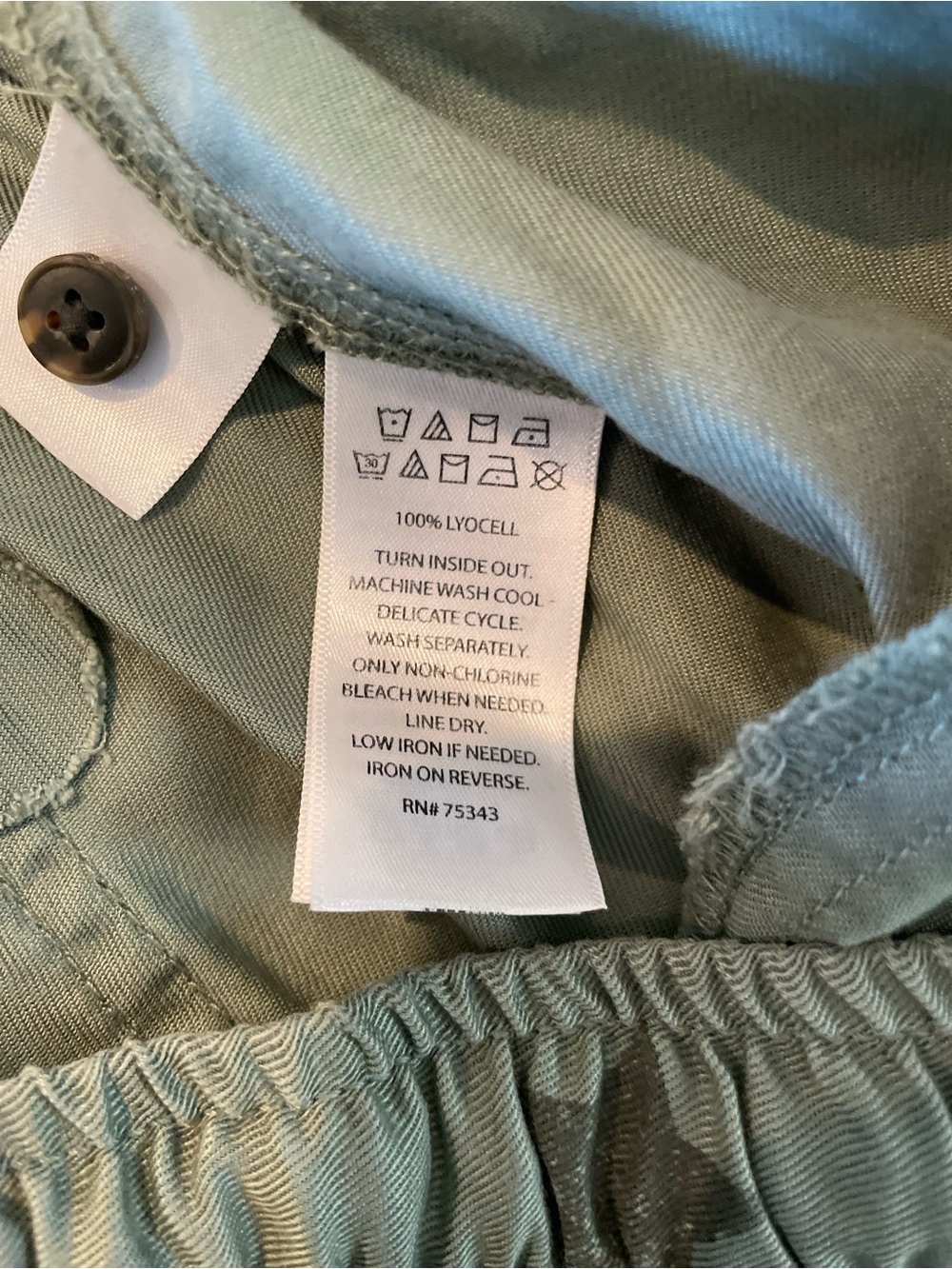 C&C California Sage Green Elastic Waist Pull-On Pants - Picture 5 of 10